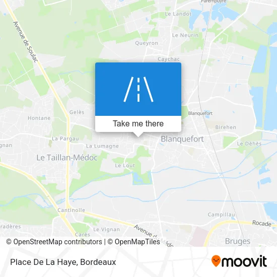 Place De La Haye map