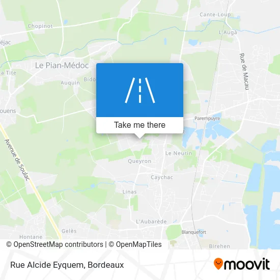 Rue Alcide Eyquem map