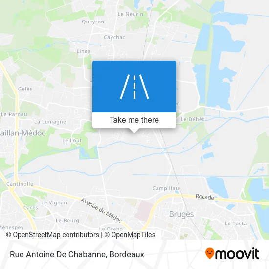 Rue Antoine De Chabanne map