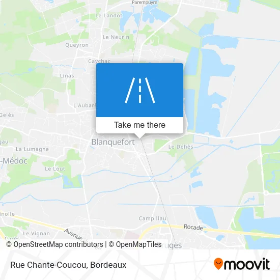 Rue Chante-Coucou map