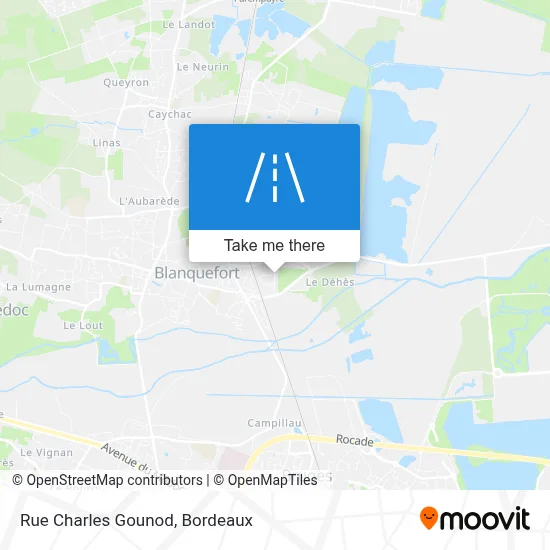 Rue Charles Gounod map