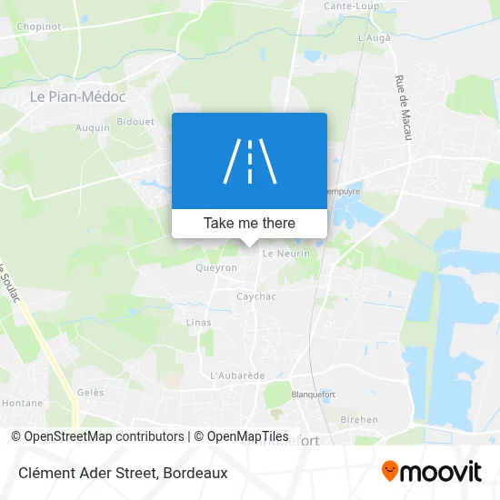 Rue Clément Ader map