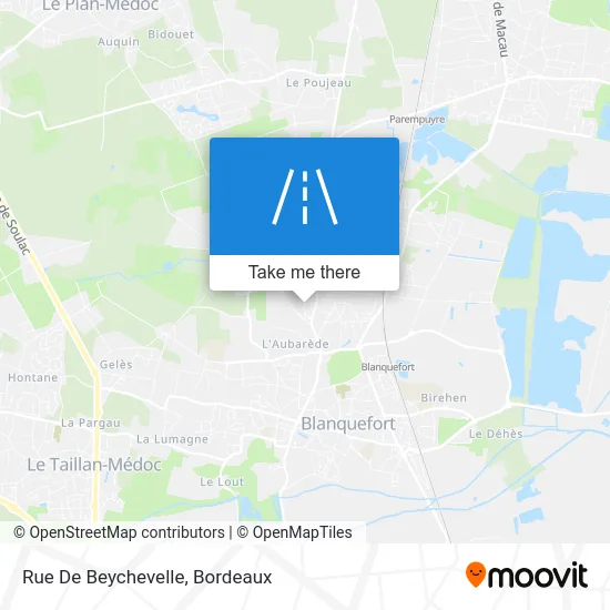 Rue De Beychevelle map