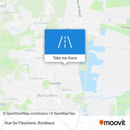 Rue De Fleurenne map