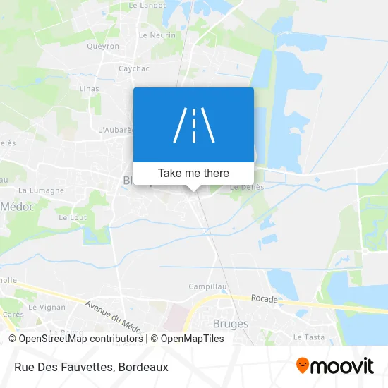 Rue Des Fauvettes map