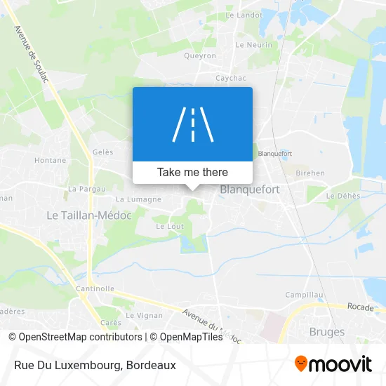 Rue Du Luxembourg map