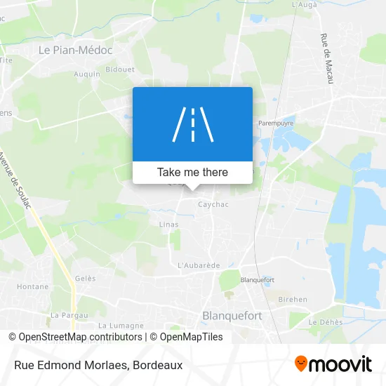 Rue Edmond Morlaes map