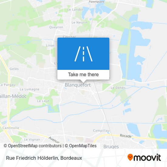 Rue Friedrich Hölderlin map