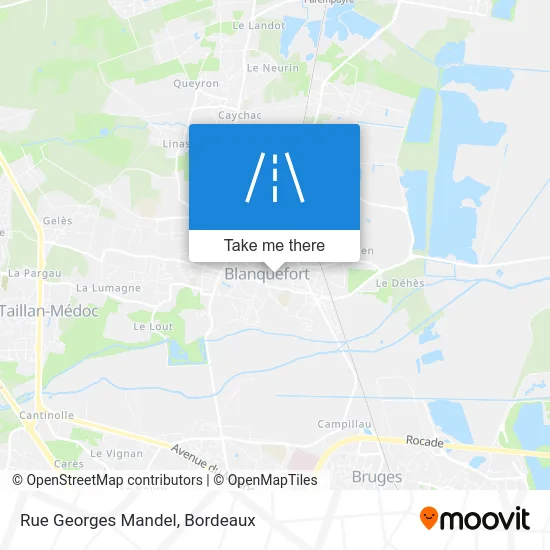 Rue Georges Mandel map