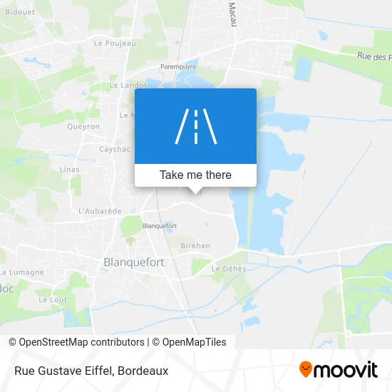 Rue Gustave Eiffel map