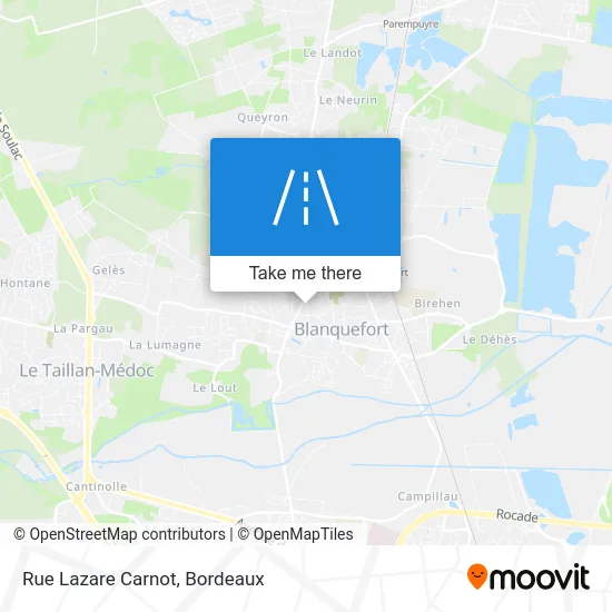 Rue Lazare Carnot map