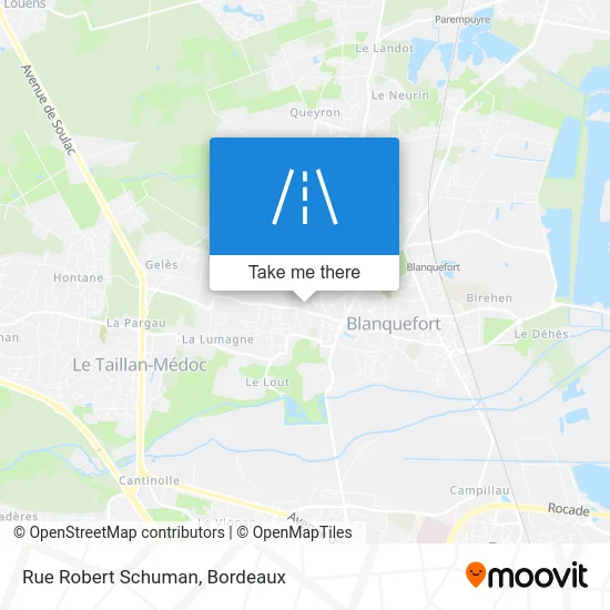 Rue Robert Schuman map