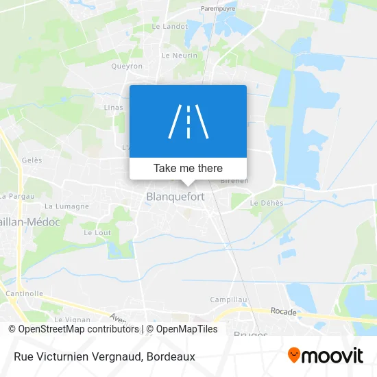 Rue Victurnien Vergnaud map