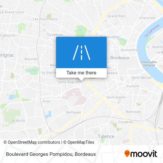 Boulevard Georges Pompidou map