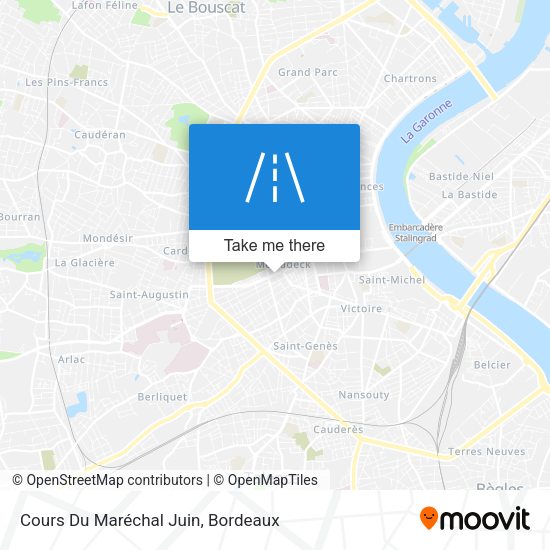 Cours Du Maréchal Juin map