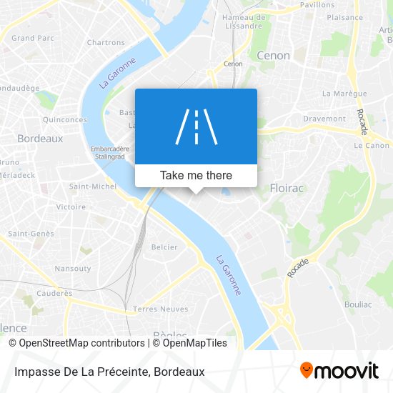 Impasse De La Préceinte map