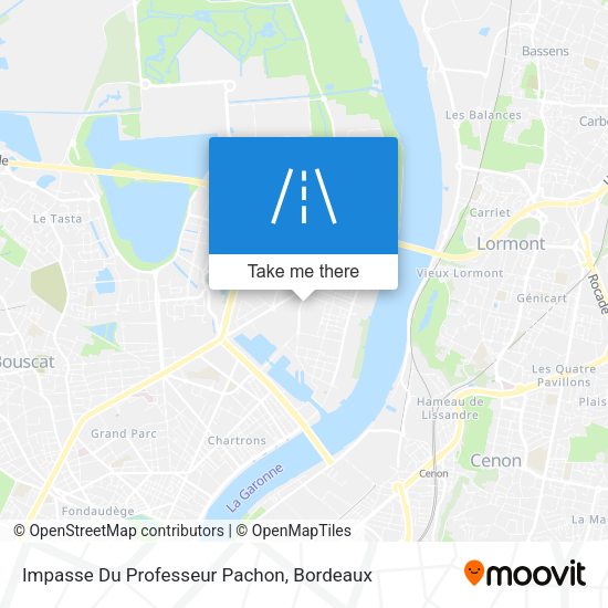 Impasse Du Professeur Pachon map