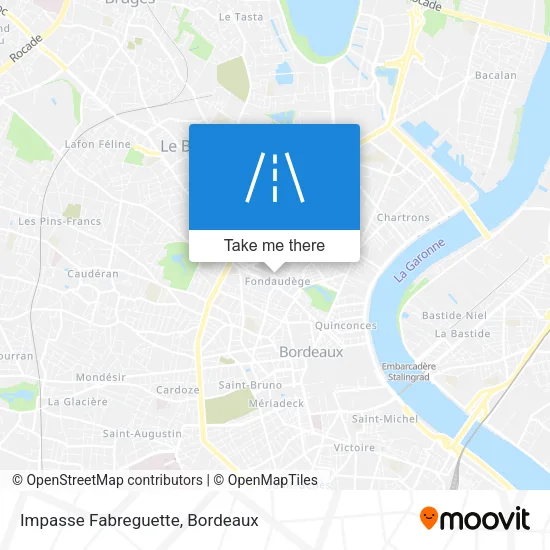 Impasse Fabreguette map