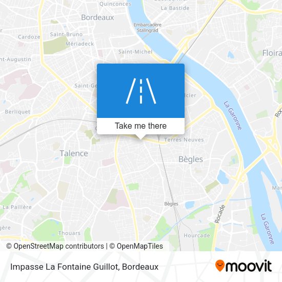 Impasse La Fontaine Guillot map