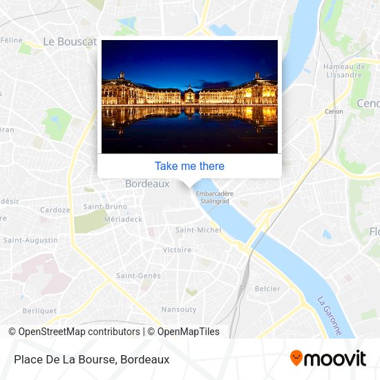 Place De La Bourse map