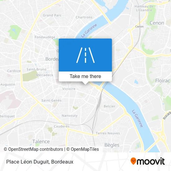 Place Léon Duguit map