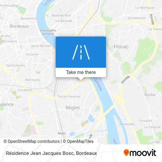 Résidence Jean Jacques Bosc map