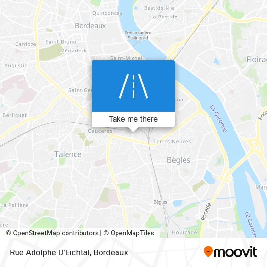 Rue Adolphe D'Eichtal map