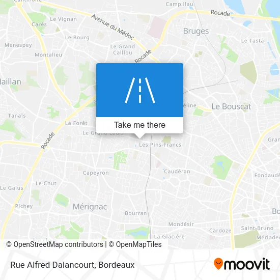 Rue Alfred Dalancourt map