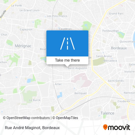 Rue André Maginot map