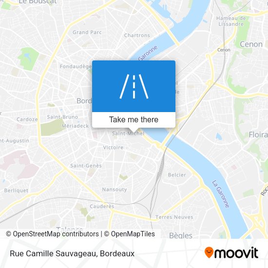 Rue Camille Sauvageau map