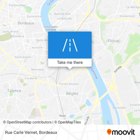 Rue Carle Vernet map