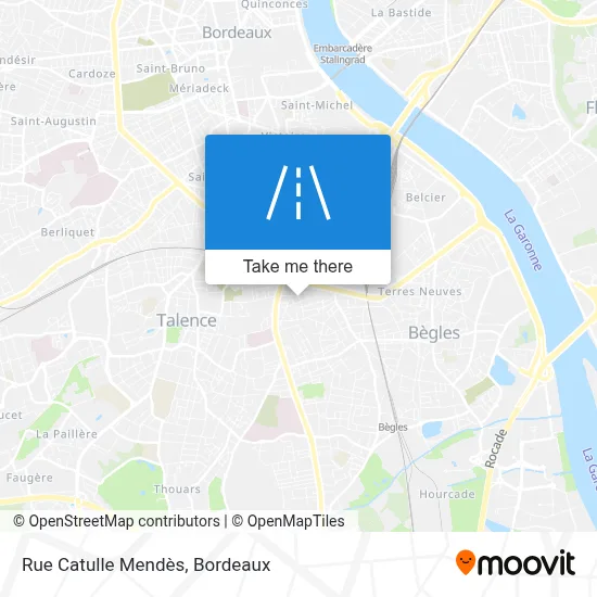 Rue Catulle Mendès map