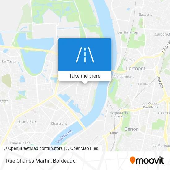 Rue Charles Martin map