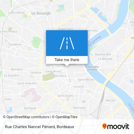 Rue Charles Nancel Pénard map