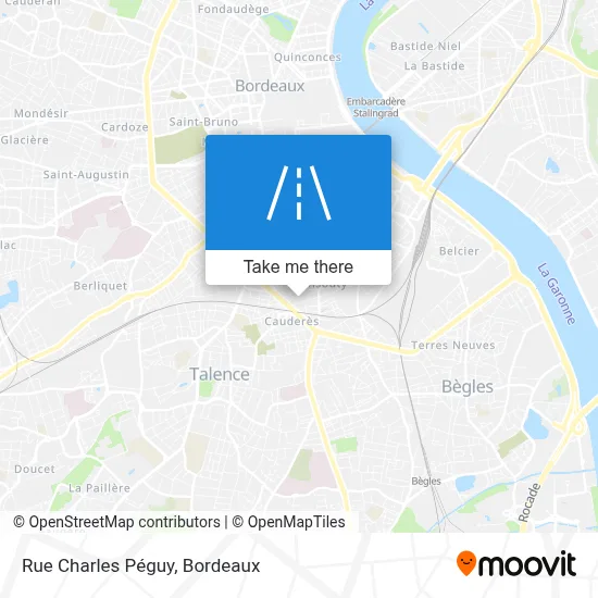 Rue Charles Péguy map