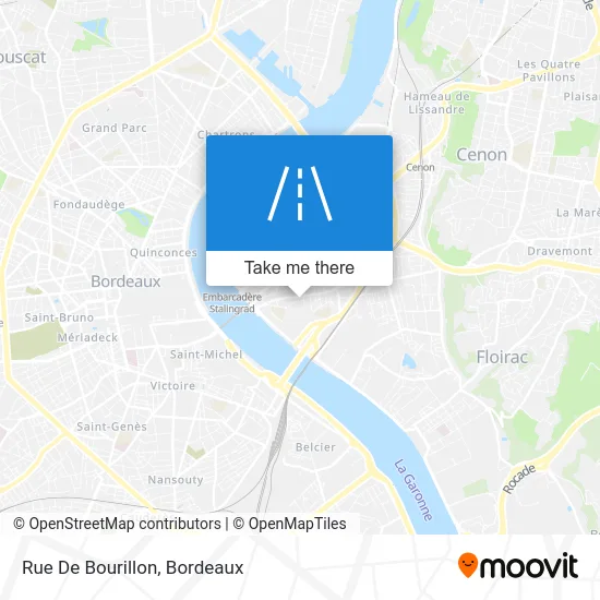 Rue De Bourillon map