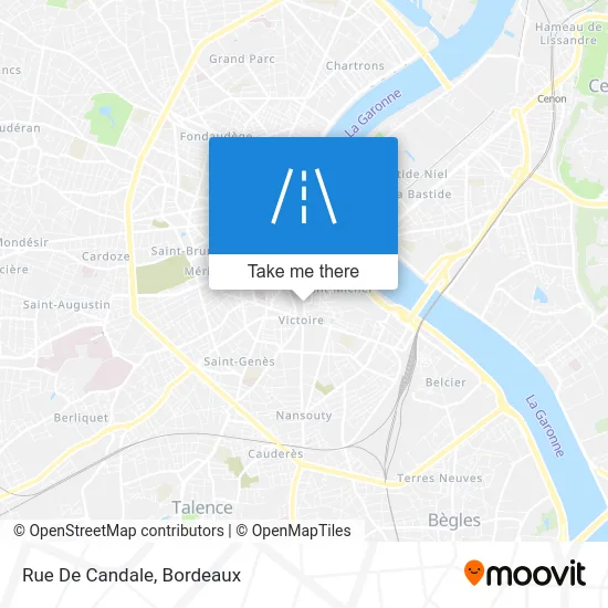 Rue De Candale map