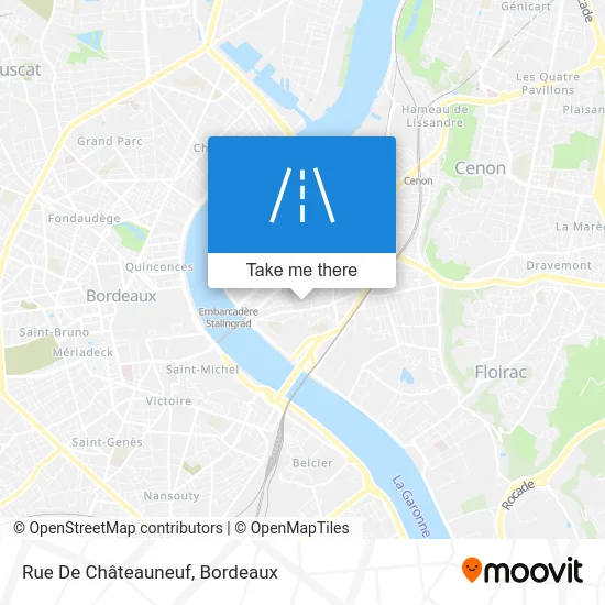 Rue De Châteauneuf map