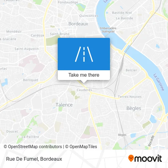 Rue De Fumel map