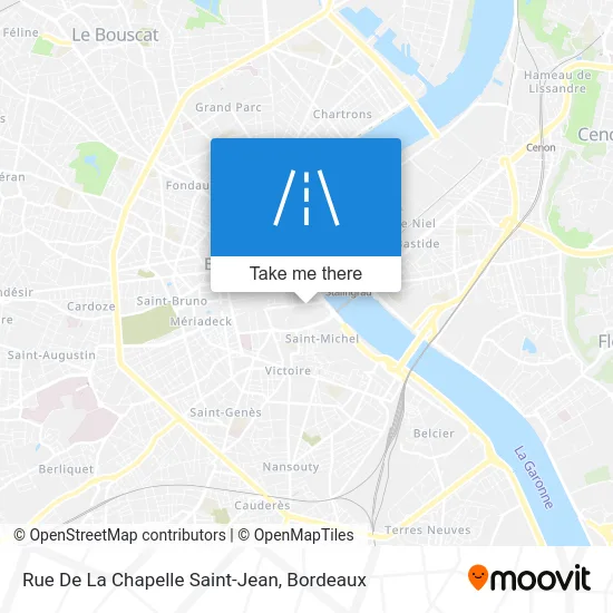 Rue De La Chapelle Saint-Jean map