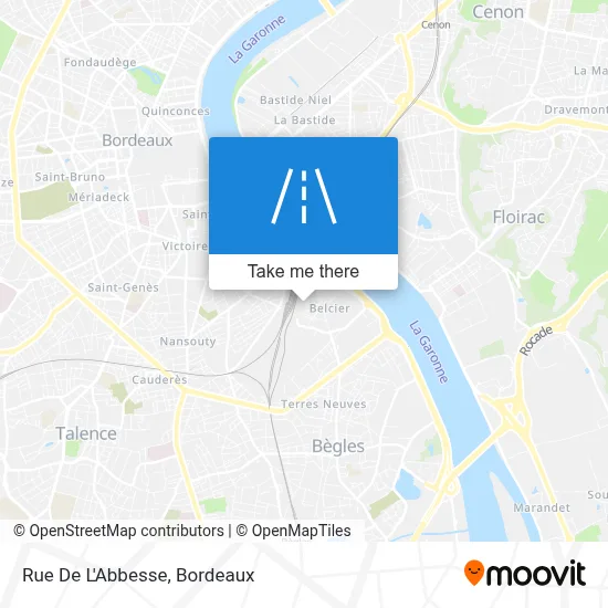 Rue De L'Abbesse map