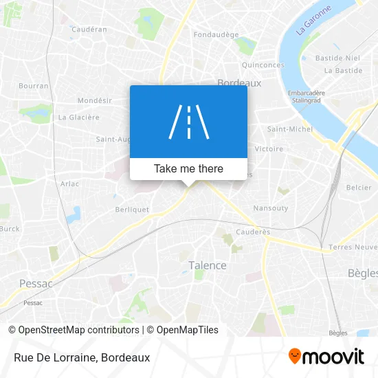 Rue De Lorraine map