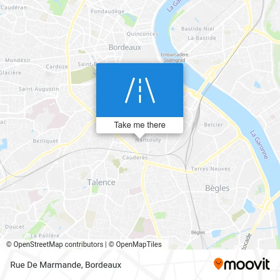 Rue De Marmande map
