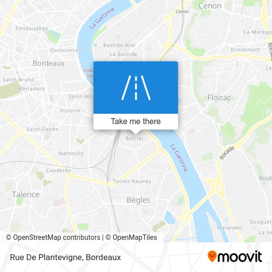 Rue De Plantevigne map