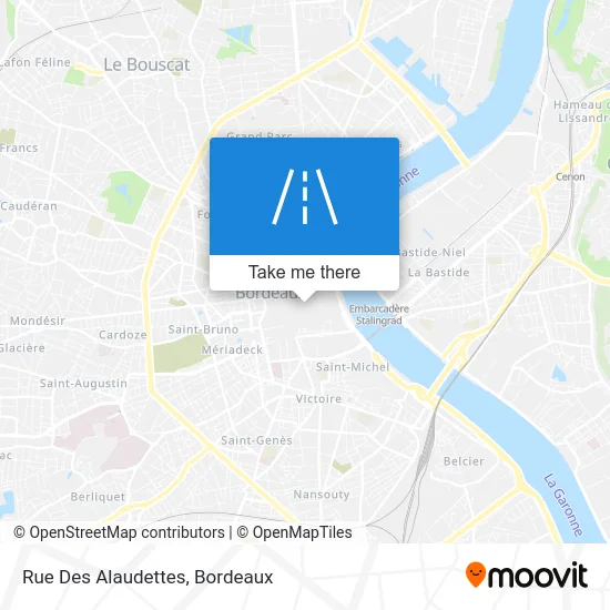 Rue Des Alaudettes map