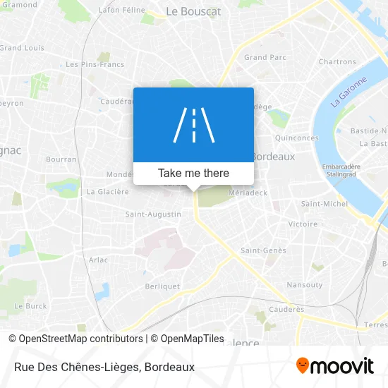 Rue Des Chênes-Lièges map