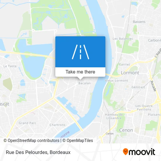 Rue Des Pelourdes map