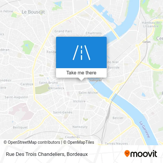 Rue Des Trois Chandeliers map