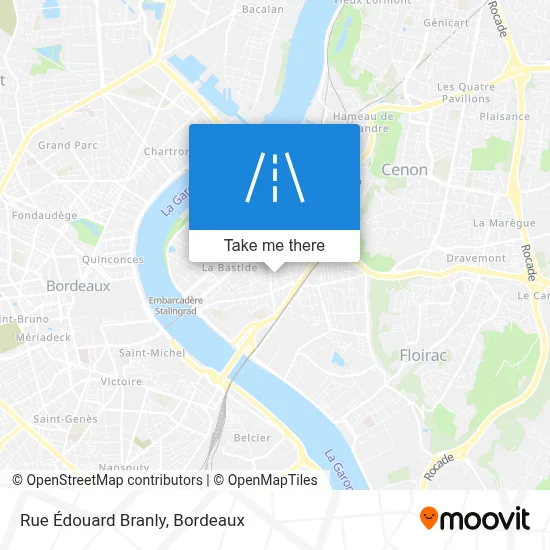 Rue Édouard Branly map