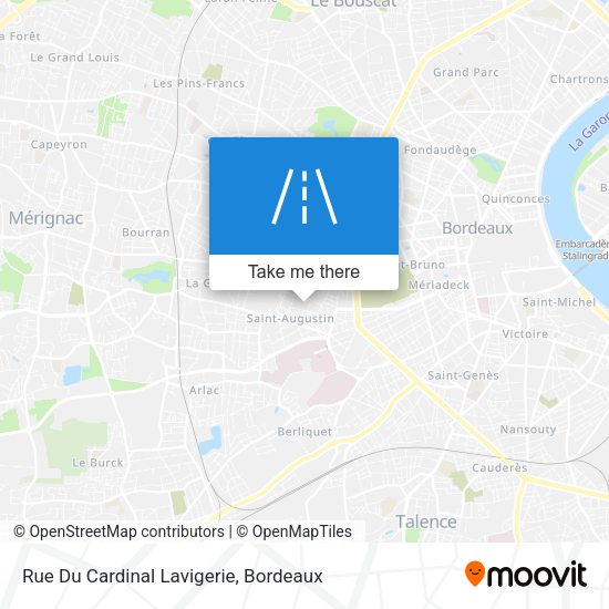 Rue Du Cardinal Lavigerie map